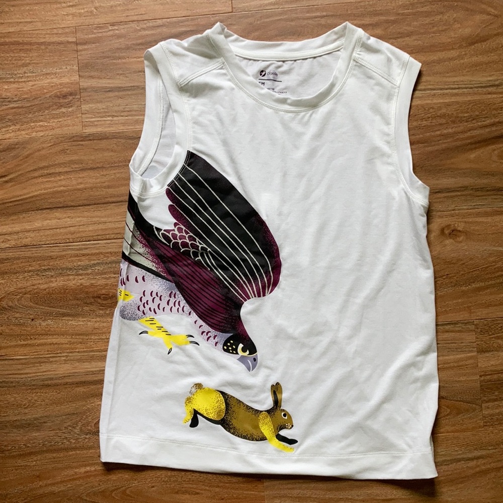 NWOT Oiselle falcon muscle tee